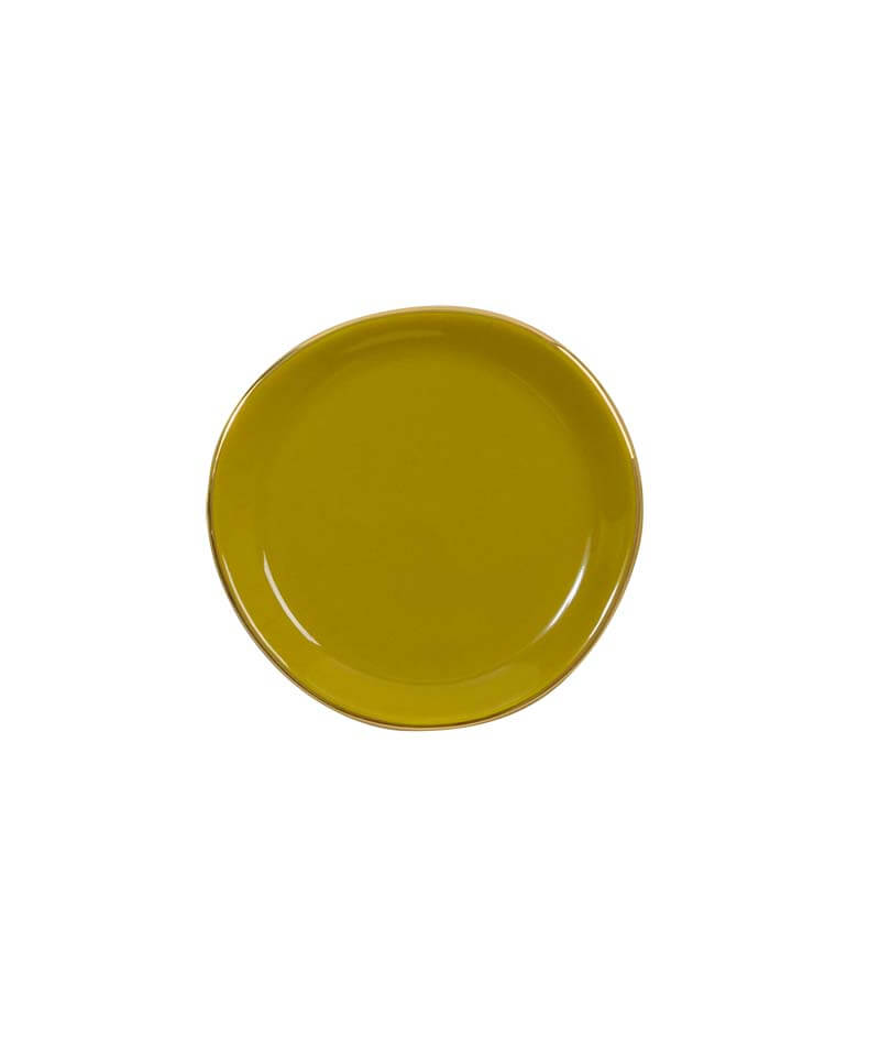 Urban Nature Culture - Good Morning plate - mosterdgeel - 9 cm