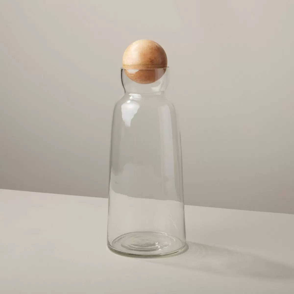 Be Home - karaf met houten dop - large - 1.4 liter