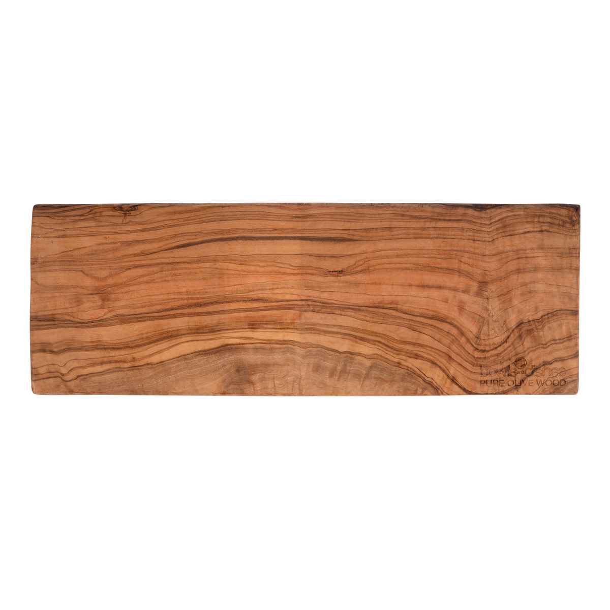 Bowls & Dishes - serveerplank - olijfhout - 35 cm