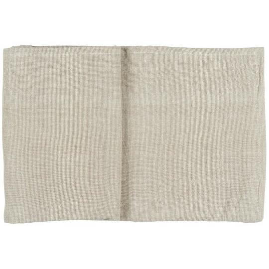 IB Laursen - tafelkleed Malva streep - beige/ecru - 150 x 250 cm