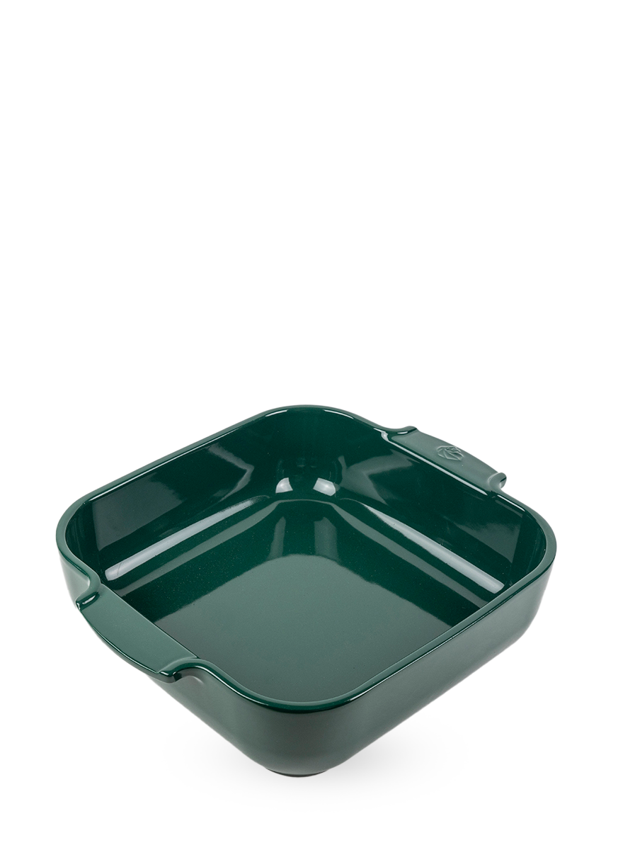 Peugeot - Appolia ovenschaal vierkant - bosgroen - 28 x 23.7 cm