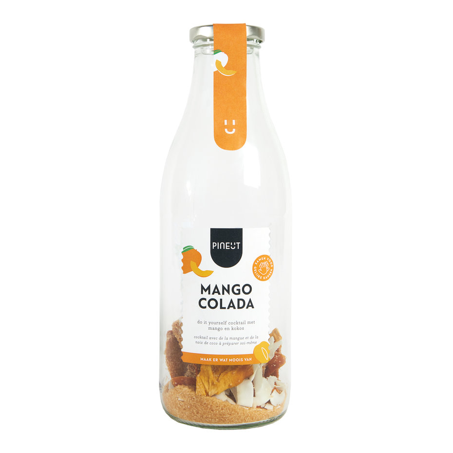 Pineut - karaf met DIY mix voor Mango Colada