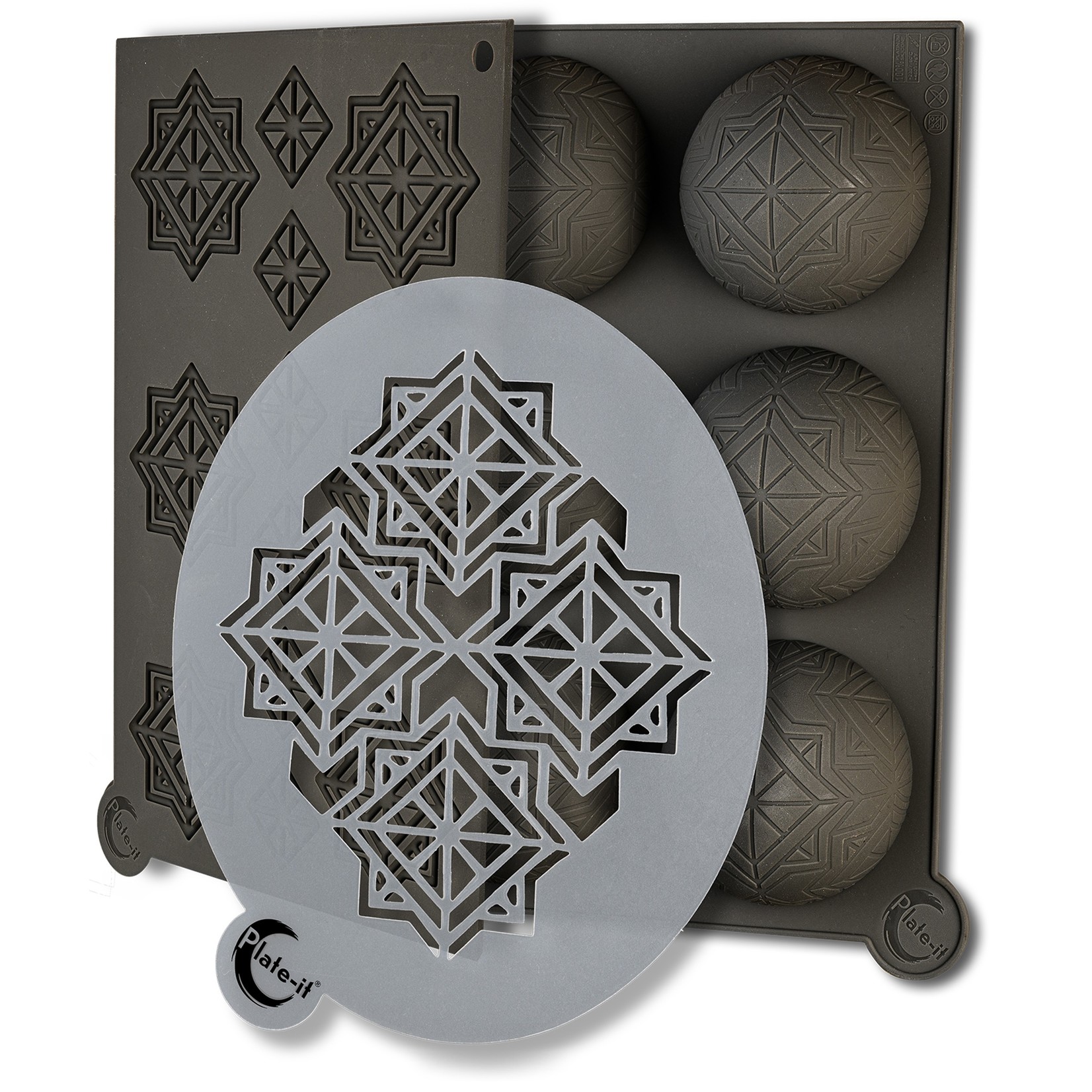 Plate-it - garneerset Infinity - 3-delig