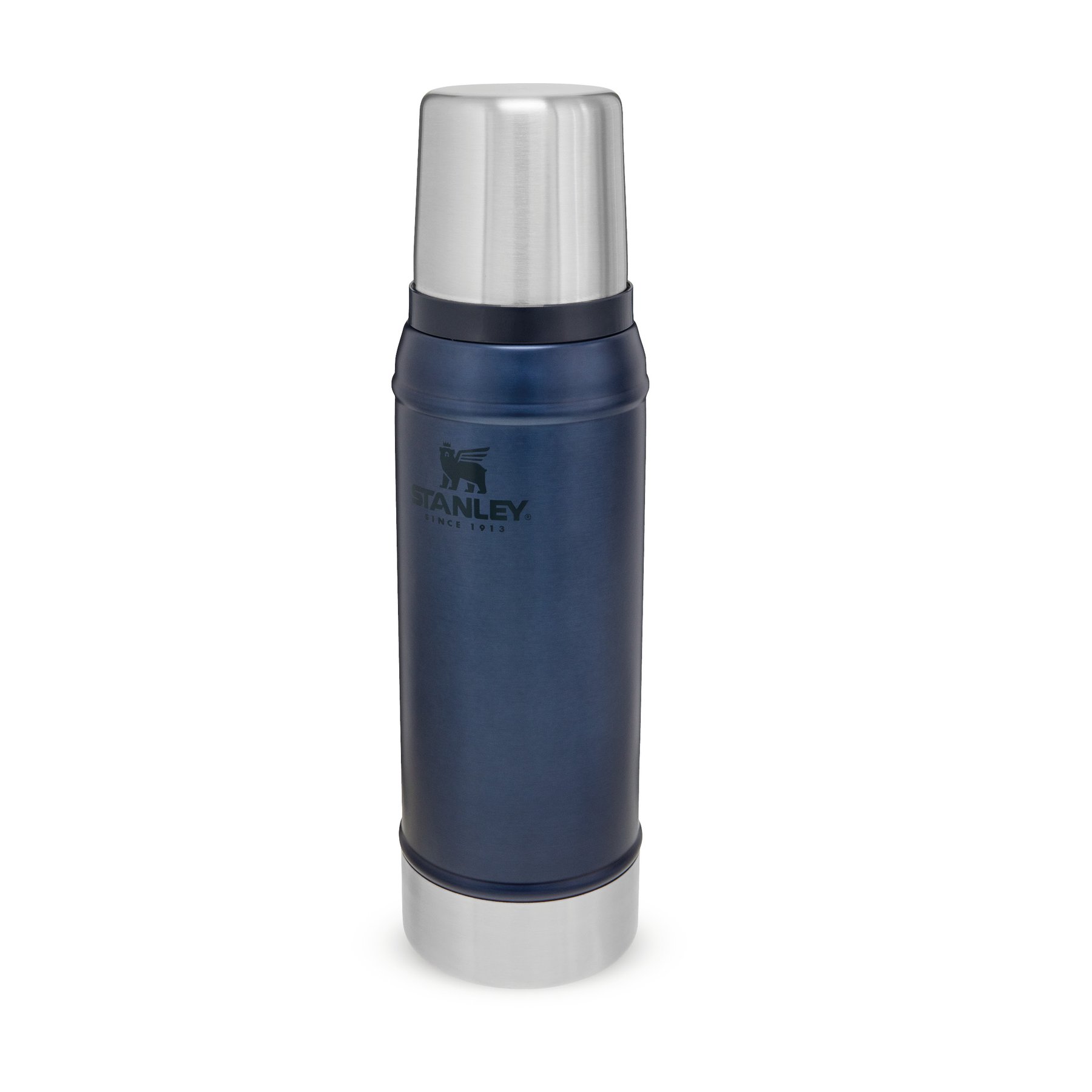 Stanley - thermosfles The Legendary Classic Bottle - Midnight Blue - 0.75 ltr