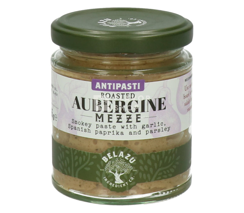 Belazu - geroosterde aubergine mezze - 165 gram