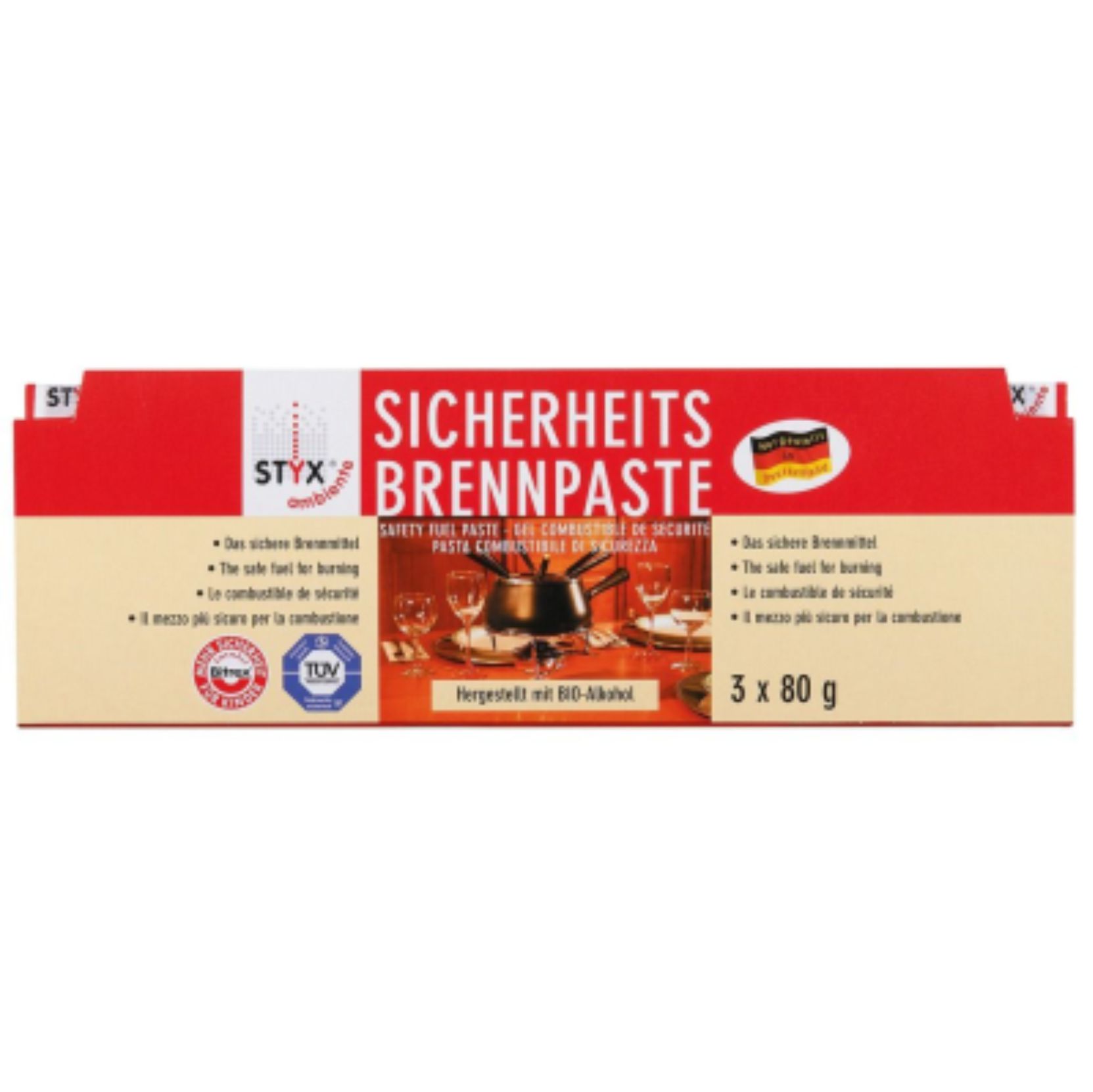 Styx - brandpasta - 3 x 80 gram