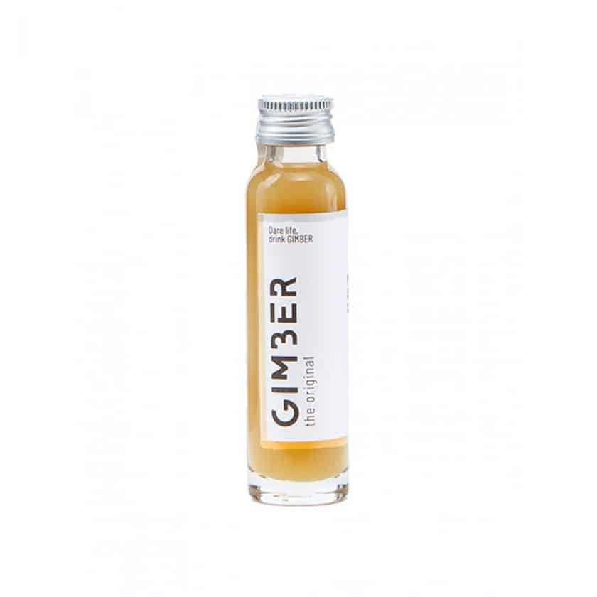 Gimber - shotje biologische gemberdrank - alcoholvrij - 20 ml