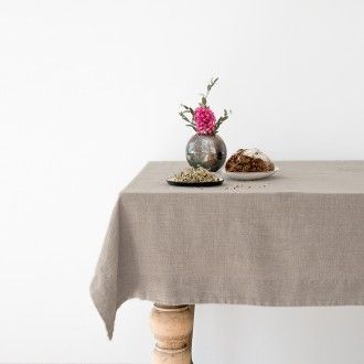 Linen Tales - linnen tafelkleed-- naturel - 300 x 140 cm