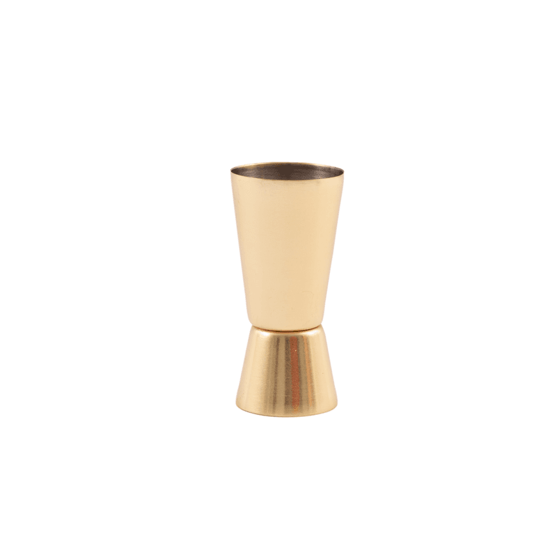 Point-Virgule - cocktailmaatje - goud RVS - 20/50 ml
