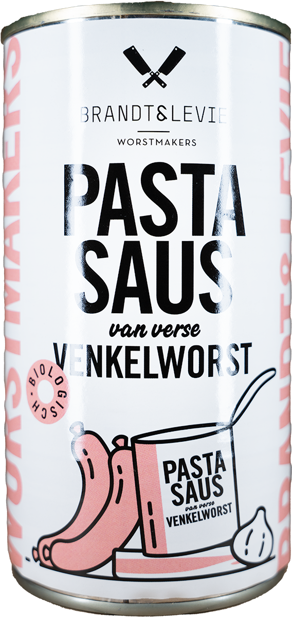 Brandt & Levi - pastasaus van verse worst - 500 gr