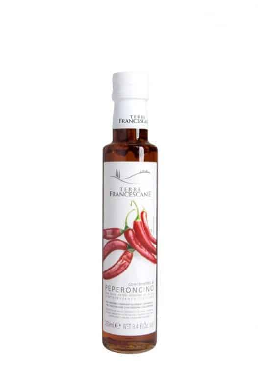 Terre Francescane - olijfolie met peperoncino (chili) - 250 ml